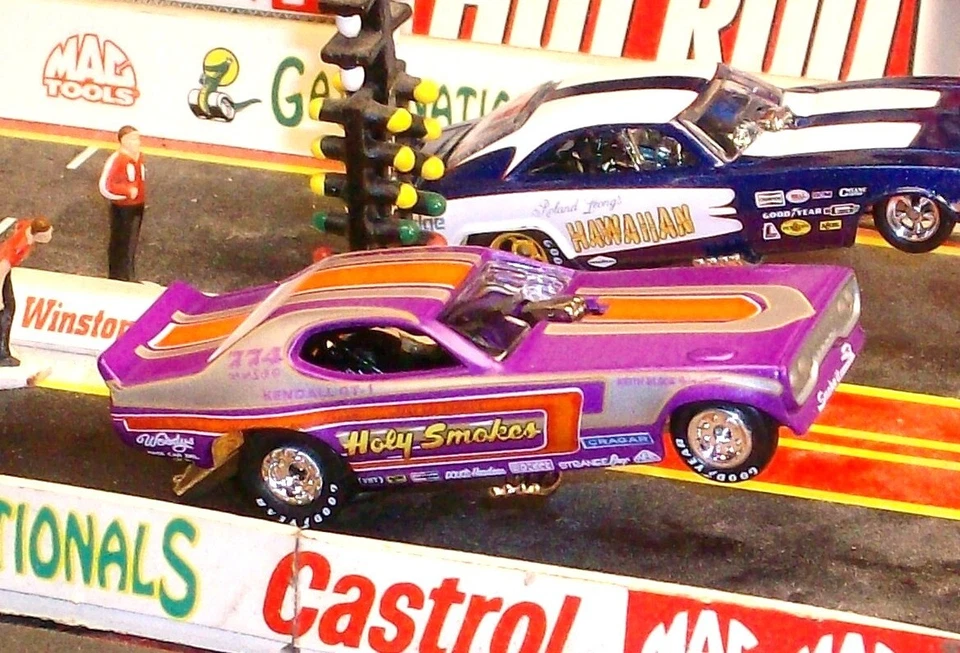 Jim Murphy 1973 Plymouth Holy Smokes NHRA Top Fuel Drag Carreras Divertido Coche Leyendas Foto 1 de 4