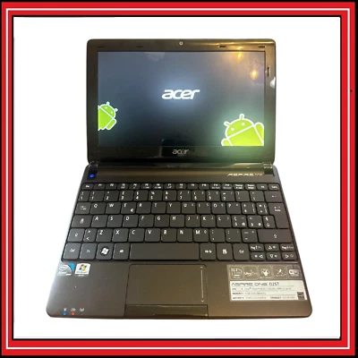 Computer Netbook Acer Aspire One D257 Intel Atom n570 10,1" Windows 7 Usato - Immagine 1 di 4
