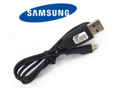 OEM ORIGINAL SAMSUNG MICRO USB CABLE DATA SYNC WIRE CHARGER POWER CORD NEW - Image 1 of 4