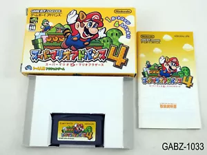 Completo Super Mario Advance 4 Game Boy Advance Importación Japonesa GBA JP Vendedor de EE. UU. - Imagen 1 de 11