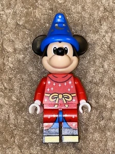 Lego Sorcerers Apprentice Mickey Mouse Minifigure Disney Series 3 CMF 100 71038 - Picture 1 of 2