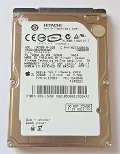 320 GB SATA HGST HTS545032B9A302 7200rpm 16 MB HDD 2,5" interne Festplatte - Picture 1 of 1