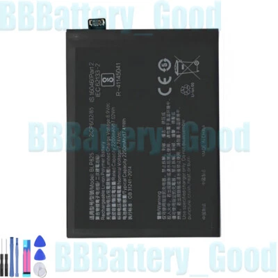 Compatible Internal Battery BLP825 for Oppo Find X3 Neo 2250mAh CPH2207 Repla... - Image 1 of 2