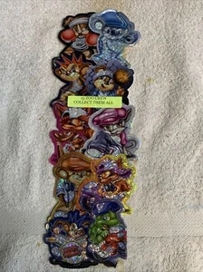2003 Zoo Crew Vending Machine Stickers Display Card. - Picture 1 of 5