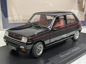1:18 NOREV Renault 5 Alpine negro NUEVO NUEVO - Imagen 1 de 8