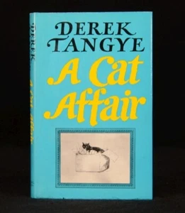 1974 A Cat Affair Derek Tangye First Edition Signed in Dustwrapper Novel - Imagen 1 de 6
