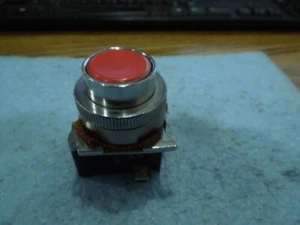 Cutler-Hammer: 10250T Contactor with Red Push Button Switch, Red - Picture 1 of 3