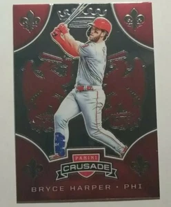 Bryce Harper 2019 Panini Chronicles Crusade #9 Filadelfia Phillies - Imagen 1 de 2