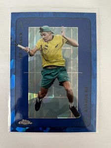 Alex De Minaur 2021 Topps Chrome Sapphire Tennis ACE-18 Aces Insert Australia
