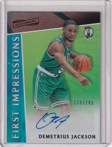 Demetrius Jackson 2016-17 Panini Aficionado - Primeras impresiones #10, 139/249 - Imagen 1 de 2