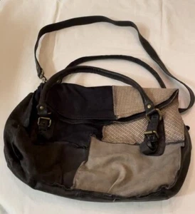 A.S.98 Tasche Leder Damen Damentasche Tragetasche Schultertasche Handtasche Vint - Bild 1 von 6