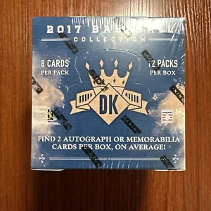 2017 PANINI DIAMOND KINGS BASEBALL Sealed HOBBY Box AARON JUDGE RC GRIFFEY BANKS - Picture 1 of 5