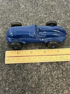 VTG Racecar 4.5” Dime Store Steel Car Man Cave Tootsietoy Manoil Harco🔥 - Picture 1 of 18