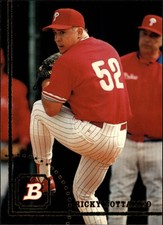 1994 Bowman Philadelphia Phillies Baseball Card #496 Ricky Bottalico Rookie