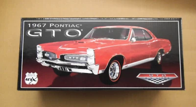 WIX ROUTE 1967 PONTIAC GTO 6,5 litros 1:24 coche fundido a presión rojo GM nuevo 2008 #99167 Foto 1 de 4