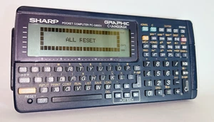 SHARP Pocket Computer PC-G850V Calculatrice de Fonction LANGUAGE CLD Fonctionnel Japon - Photo 1/12