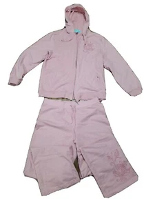Chaqueta con capucha grande rosa con cremallera para mujer Silverwear con pantalones a juego - Imagen 1 de 9