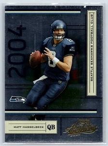 2004 Playoff Absolute Memorabilia #128 Matt Hasselbeck Seattle Seahawks - Picture 1 of 2