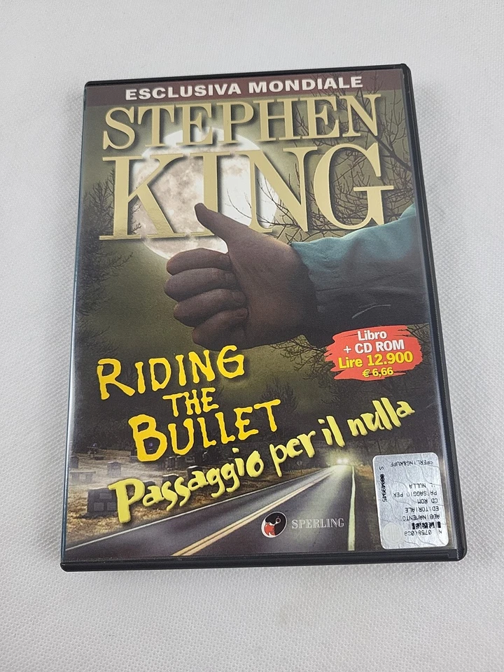 Stephen King's Riding the Bullet Special Italian Version Book + CD ROM - Image 1 of 4
