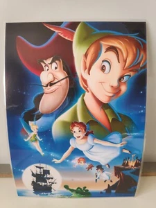 Lithographie reproduction plastifiée HD Peter Pan Disney dimension A4 - Picture 1 of 1