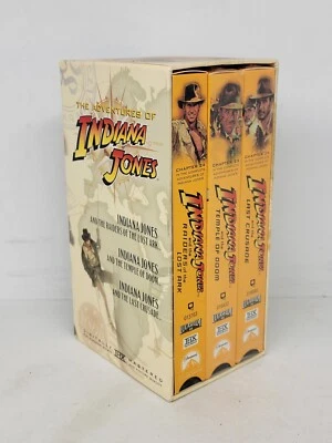 The Adventures of Indiana Jones Trilogy VHS Chapters 23-25 - 2 Are Sealed - Image 1 of 4