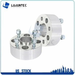 4x100 2" (2) Hubcentric Wheel Spacers 12x1.5 57.1 CB For Chevy Cobalt Chevette - Picture 1 of 12