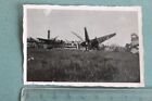 Foto Photo 81201 WW2 franzsische Flugzeuge Bloch Breguet usw. tarn camo crashed