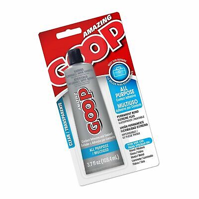 Goop 140211 3.7 Oz. All Purpose Adhesive, Clear • 7.55$