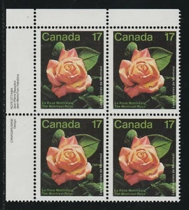 1981 Canada SC# 896 UL - Canadian Botanists - Plate Block M-NH Lot # 3017a - Picture 1 of 1