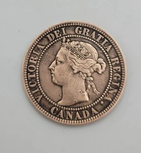 Centavo grande Canadá 1899 - Imagen 1 de 2