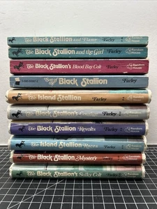 The Black Stallion Vintage PB & HC Books LOT OF 10 Walter Farley Random House! - Picture 1 of 11