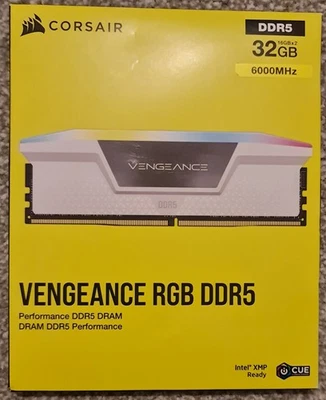 Corsair Vengeance RGB DDR5 32GB 6000MHz CL36 Dual Channel Kit (2x 16GB) - Image 1 of 2