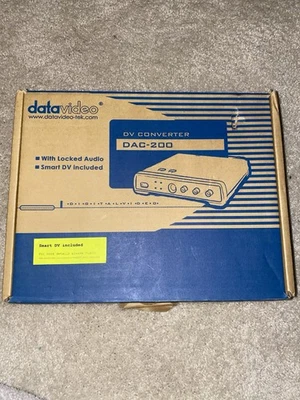 DATAVIDEO DAC-200 Analog to Digital Bi-Directional DVVideo Converter Encoder Box - Image 1 of 3