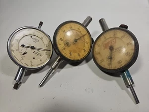3 Dial Indicator Gauge Miracle Movement Federal C81S Soiltest Ames 262 Parts - Picture 1 of 5