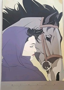 Patrick Nagel NC13 The Horse Mirage Gallery Siebdruck Serigrafie Druck signiert - Bild 1 von 10