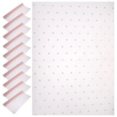  28 Sheets Valentine's Day Wrapping Paper Tissue Papers Exquisite Packing - Image 1 of 4