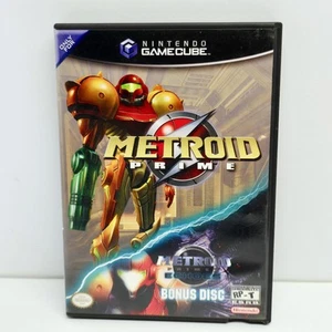 Metroid Prime (Nintendo Gamecube GC) With Metroid Prime Echoes Bonus Disc CIB! - Bild 1 von 4
