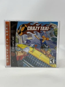 Crazy Taxi (Clean Disc) Sega Dreamcast Complete CIB Sega All Stars - Picture 1 of 7