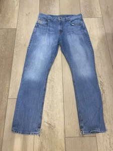 Cinch Jeans Mens 36x34 Blue Carter Bootcut Relaxed Fit Western Denim MB96134001 - Picture 1 of 16