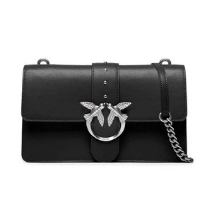 Bolso PINKO LOVE ONE CLASSIC Mujer Cuero Negro - 100053-A0F1-Z99O - Imagen 1 de 4