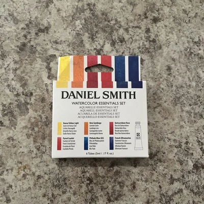 Daniel Smith Extra Fine 6 pack 5ml Paint Tubes Watercolor Essentials Set - Image 1 of 2