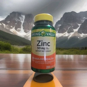 Spring Valley Zinc 50mg Capsule - 200 Count new free shipping Exp 9/25 - Picture 1 of 1