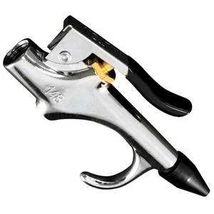 Milton S-148 Blowgun Lever Hook Style 1/4" NPT Rubber and Safety Tip Made in USA - Picture 1 of 10