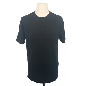Marvel T Shirt Mens Large Black Basic 3D Logo Spellout Movie Super Hero Cartoon - Picture 1 of 9