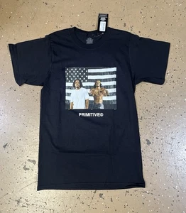 Camiseta Primitive X Outkast Stripes Negra Talla S - Imagen 1 de 3