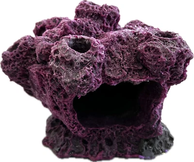 OCEAN AQUARIA Sand bed Barnacle coral 7 Hole Cave Fish Hideout Frag Rock for live coral