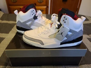 Jordan Spiz'ike 2007 White/Cement Grey-VRSTY RD-BLK 315371 101 - Bild 1 von 15