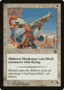 4x Alaborn Musketeer - LP - Portal Second Age - SPARROW MAGIC mtg - Picture 1 of 1