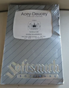 Acey-Deucey by Softsmith for Atari 400/800/XL/XE; Diskette; G3000; NOS - Picture 1 of 3