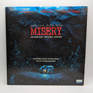 Misery (1990) Stephen King / LD Laser Disc Laserdisc - 7777